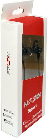 Noozy BH40 In ear Bluetooth хендсфри Слушалки с Устойчивост на Пот Сив