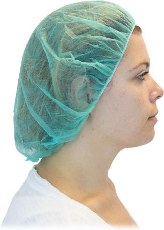 Bournas Medicals Surgical Covers Non Woven Caps with Elastic Soft Care 100pcs