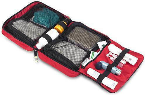 Elite Bags Cure’s XL Medical First Aid Bag Red