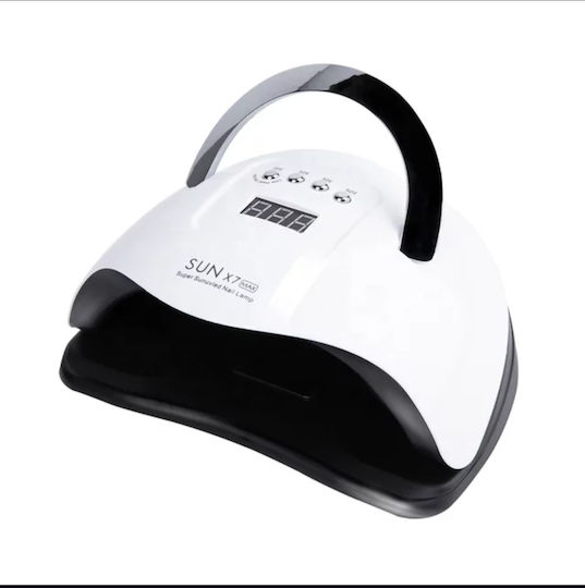 Sun Χ7 Max Nail Polish Curing Lamp UV / LED 150W White