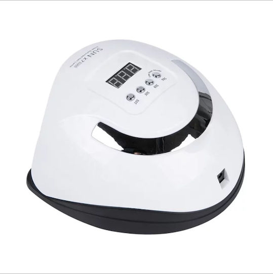 Sun Χ7 Max Nail Polish Curing Lamp UV / LED 150W White