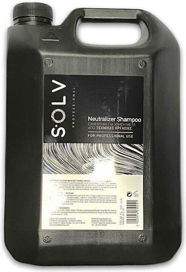 Solv Neutralizer Σαμπουάν Αναδόμησης/Θρέψης & Διατήρησης Χρώματος για Όλους τους Τύπους Μαλλιών 4000ml