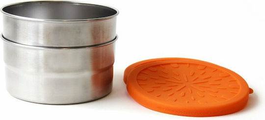 Ecolunchbox Inox Lunch Box Seal Cup Large Silver 590ml