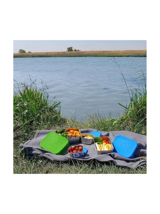 Ecolunchbox Inox Lunch Box Splash Box Green 1180ml