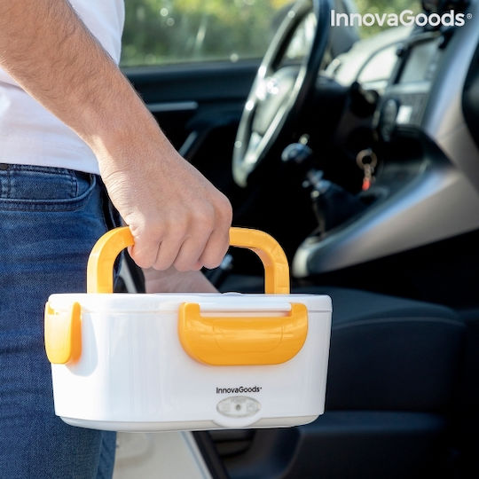 InnovaGoods Carunch Електрически Кутия за обяд Пластмаса Оранжев 1050мл 1бр