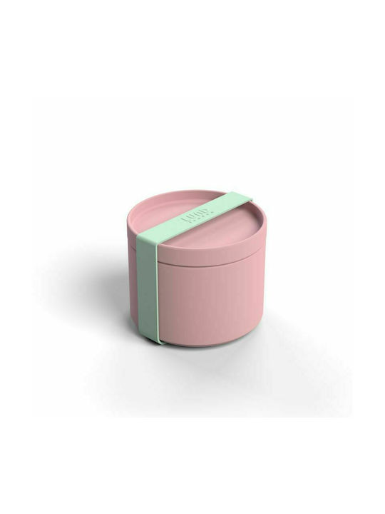 Lund London Cutie pentru Mâncare Bambus Roz 11.5x6.5cm 1buc
