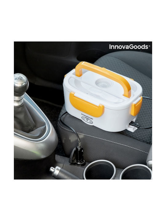 InnovaGoods Plastic Electric Lunch Box Carunch Orange 1050ml