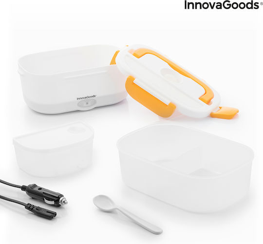 InnovaGoods Carunch Електрически Кутия за обяд Пластмаса Оранжев 1050мл 1бр
