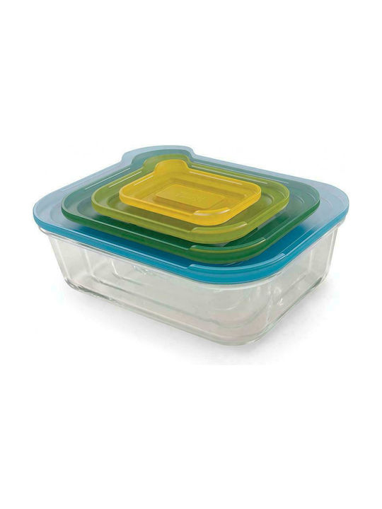 Joseph Joseph Nest Кутия за обяд Стъкло Многоцветен 4бр