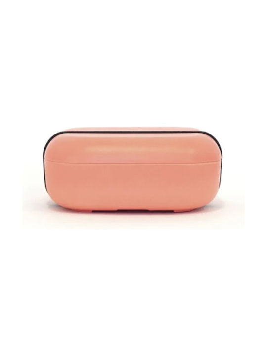 Ekobo Bamboo Lunch Box Coral 15x15cm