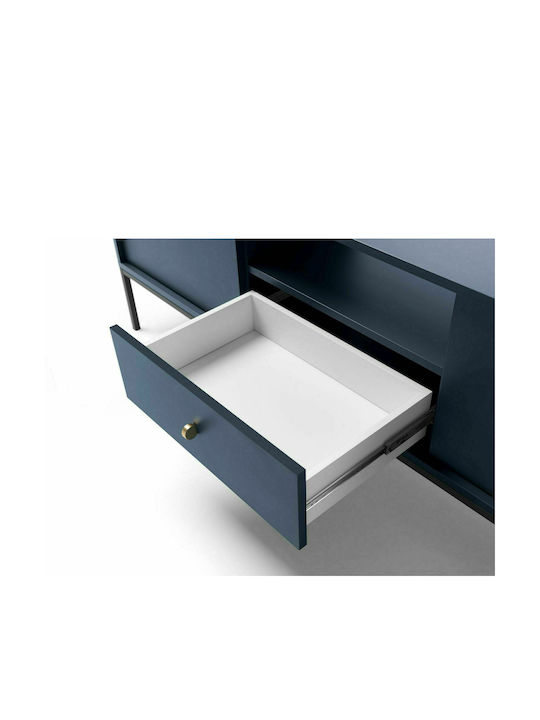 TV-Ständer Mono Blau M153.4xTiefeP39xHöhe56cm