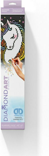 Diamond Dotz Shy Unicorn Pânză Diamond Painting Kit 20.32x20.32cm 50464