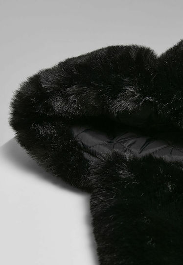 TB3870 Ohrenklappen Männer Beanie in Schwarz Farbe TB3870-00007