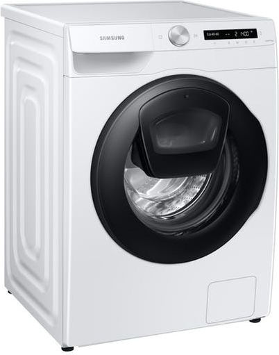 Samsung Πλυντήριο Ρούχων 9kg με Τεχνολογία Ατμού 1400 Στροφών Ecobubble WW90T554DAW/S7
