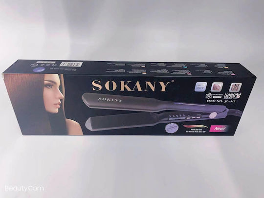 Sokany Nano JL-910 Πρέσα Μαλλιών με Κεραμικές Πλάκες