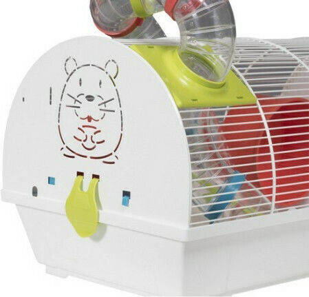 Voltrega Rodent Cage Hamster Cage with Tunnel 50x28x27cm
