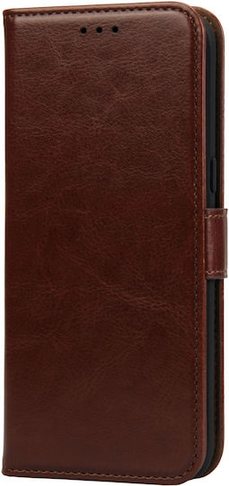 Rosso Element Wallet Piele artificială Maro (OnePlus Nord N10)