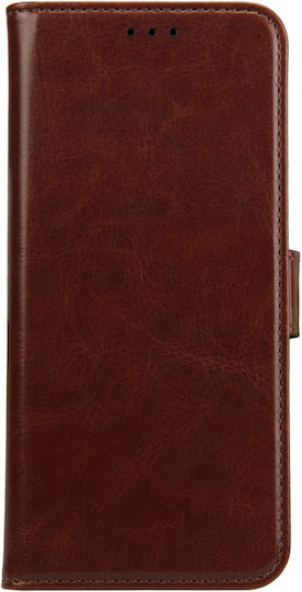 Rosso Element Wallet Piele artificială Maro (OnePlus Nord N10)