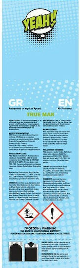 Feral Car Air Freshener Tab Pendand Speech Collection True Man