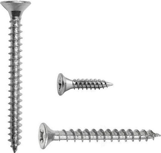 Lih Lin MDF Screw Phillips Galvanized with Diameter M5 and Length 50mm 500pcs