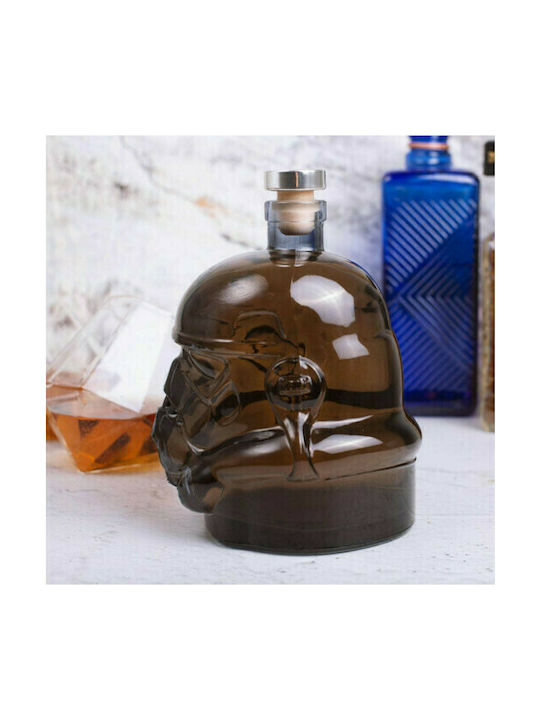 Thumbs Up Original Stormtrooper Γυάλινη Καράφα Σερβιρίσματος Ουίσκι με Πώμα Διάφανη 750ml