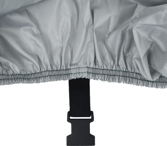 vidaXL Protective Boat Cover L488cm x W239cm in Gray Colour