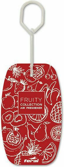 Feral Αρωματική Καρτέλα Κρεμαστή Αυτοκινήτου Fruity Collection Cherry 70ml
