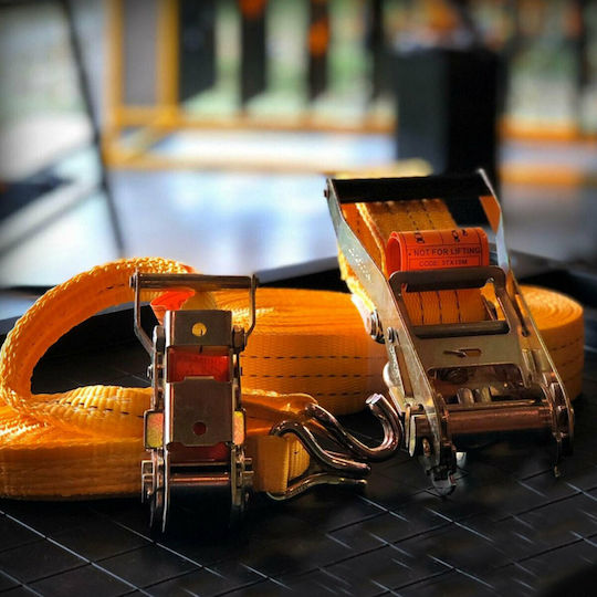 Ingco Car Luggage Strap with Ratchet Load Restraint up to 3T 1000x5cm