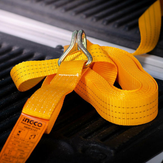 Ingco Car Luggage Strap with Ratchet Load Restraint up to 3T 1000x5cm