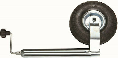 Eval Trailer Jack Adjustable with Inflatable Wheel