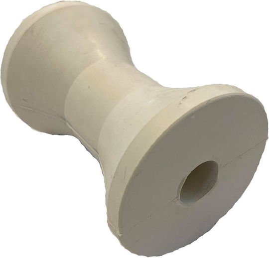 Eval Roller for Trailer Rubber keel 115x75x17mm Black