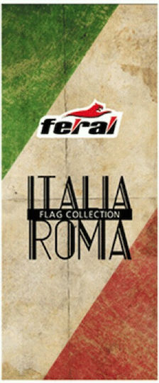 Feral Car Air Freshener Tab Pendand Flag Collection Italy