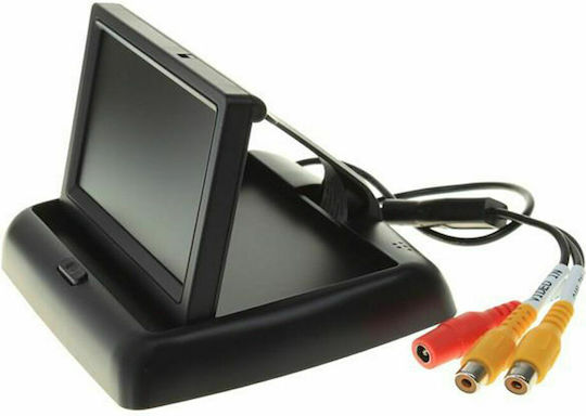 4.3" Car Screen Αναδιπλούμενη for Dashboard Universal