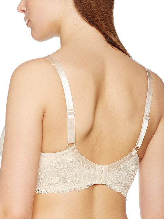 Elegant D17165A Bra without Padding Underwire Beige D17165A-B60