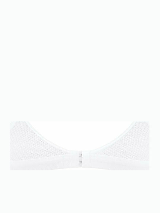 Triaction Trophy Athletic Athletic Bra without Padding without Underwire White