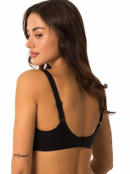 Letizia Bra without Padding Underwire Black
