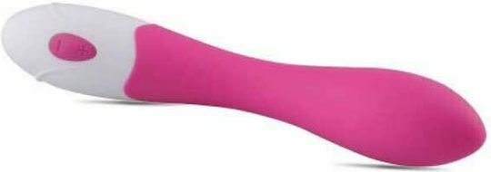 Toyz4lovers Molding Simple G-Spot Δονητής G-Spot 20cm Pink / White