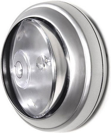 LED Light Spot for Cabinets with Battery Powered and Photocell 1pcs