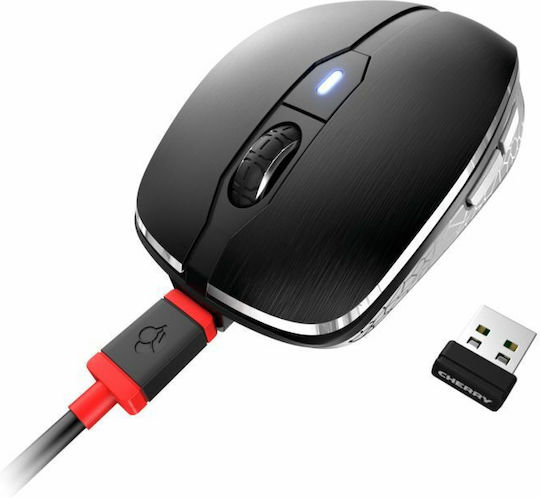 Cherry MW 8C Advanced Kabellos Bluetooth Maus Schwarz