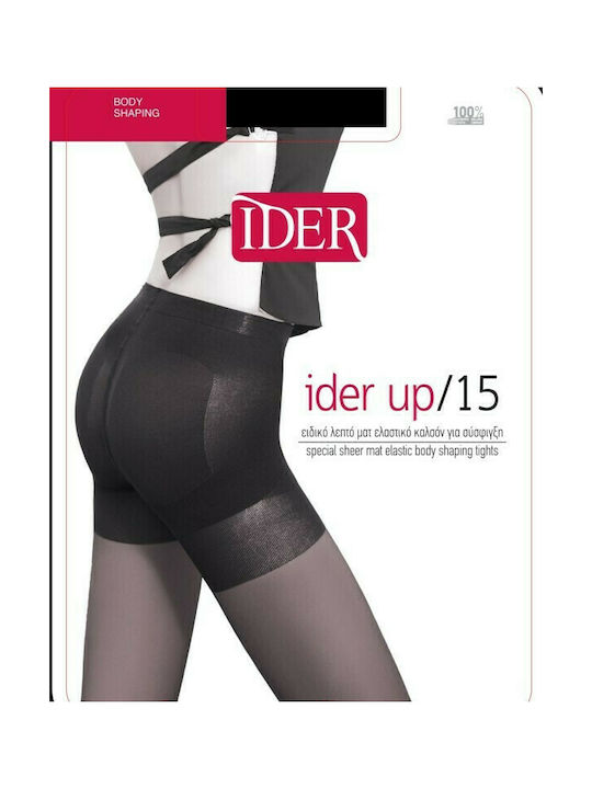 IDER Up Women's Pantyhose 15 Den Tightening Daino -080