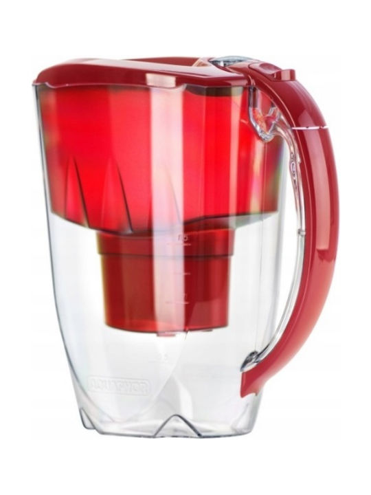 Aquaphor Amethyst Plastic Jug Red with Filter 2800ml