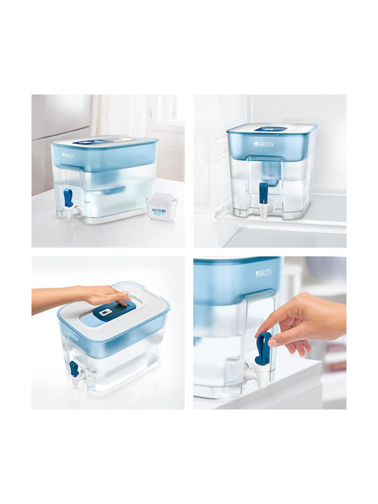 Brita Maxtra Кана За Сервиране Пластмасова Бяла с Филтър 8200ml