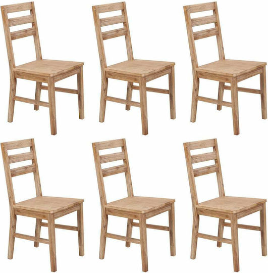 Столове Кафене 42x49x90бр 6бр Acacia
