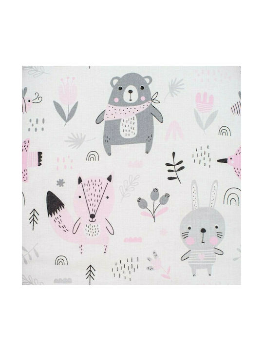 New Baby Baby Nestkissen Minky Teddy Rosa