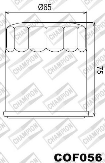Champion Motorcycle Oil Filter για KTM EGS 400 - 620 / DUKE 620 - 640 / SMC 625 / LC4 640