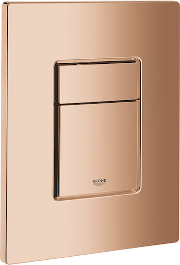 Grohe Skate Cosmopolitan Πλακέτα για Καζανάκια Διπλής Λειτουργίας Warm Sunset Warm Sunset