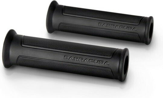 Barracuda Χειρολαβές Μοτοσυκλέτας Racing Basic σε Μαύρο χρώμα