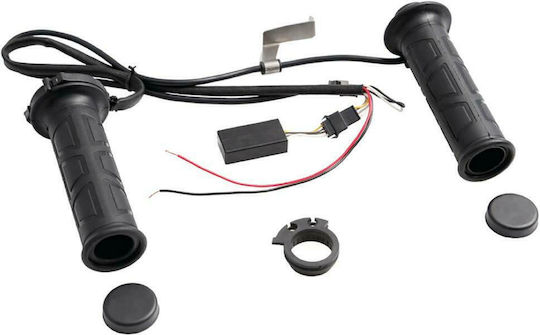Lampa Топли ръкохватки Мотоциклетни ръкохватки 22mm 12V в Черен цвят 90536