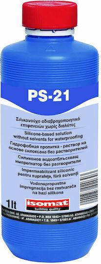 Isomat PS-21 Water Repellent Silicone Surface Water Repellent without Solvents 1lt