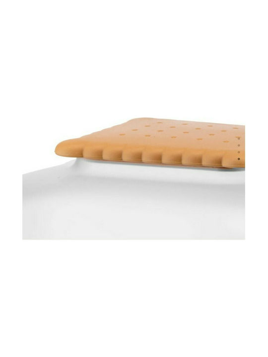 Alessi Plastic Cookie Jar Transparent 28x22x11cm